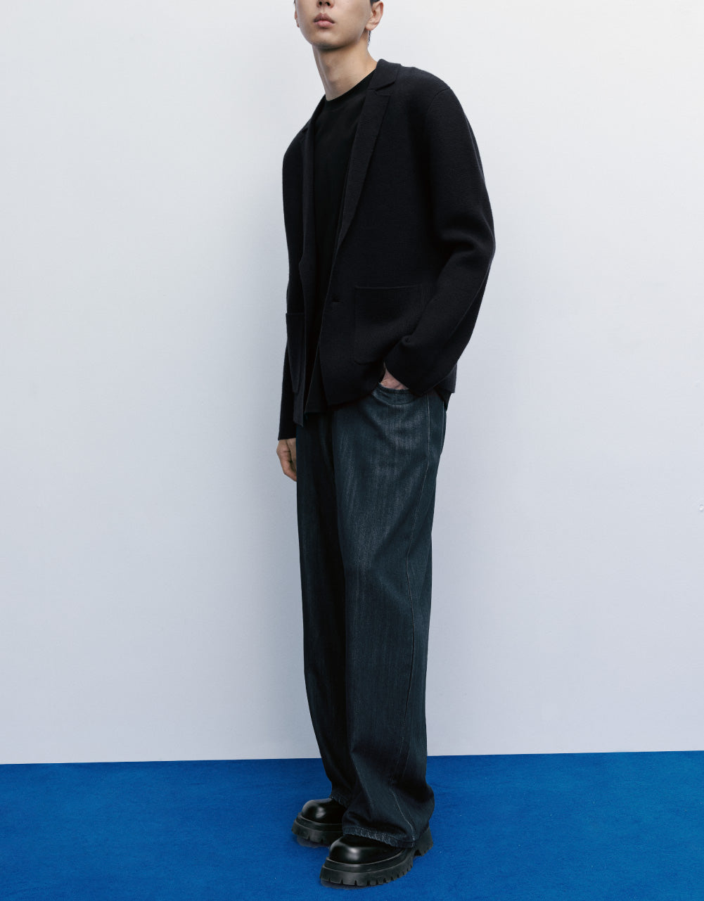 Knit Suit Blazer
