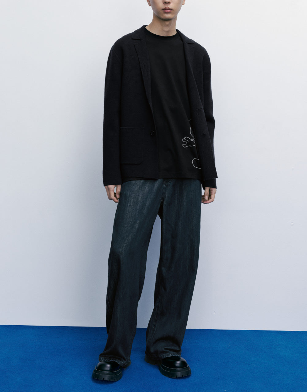 Knit Suit Blazer