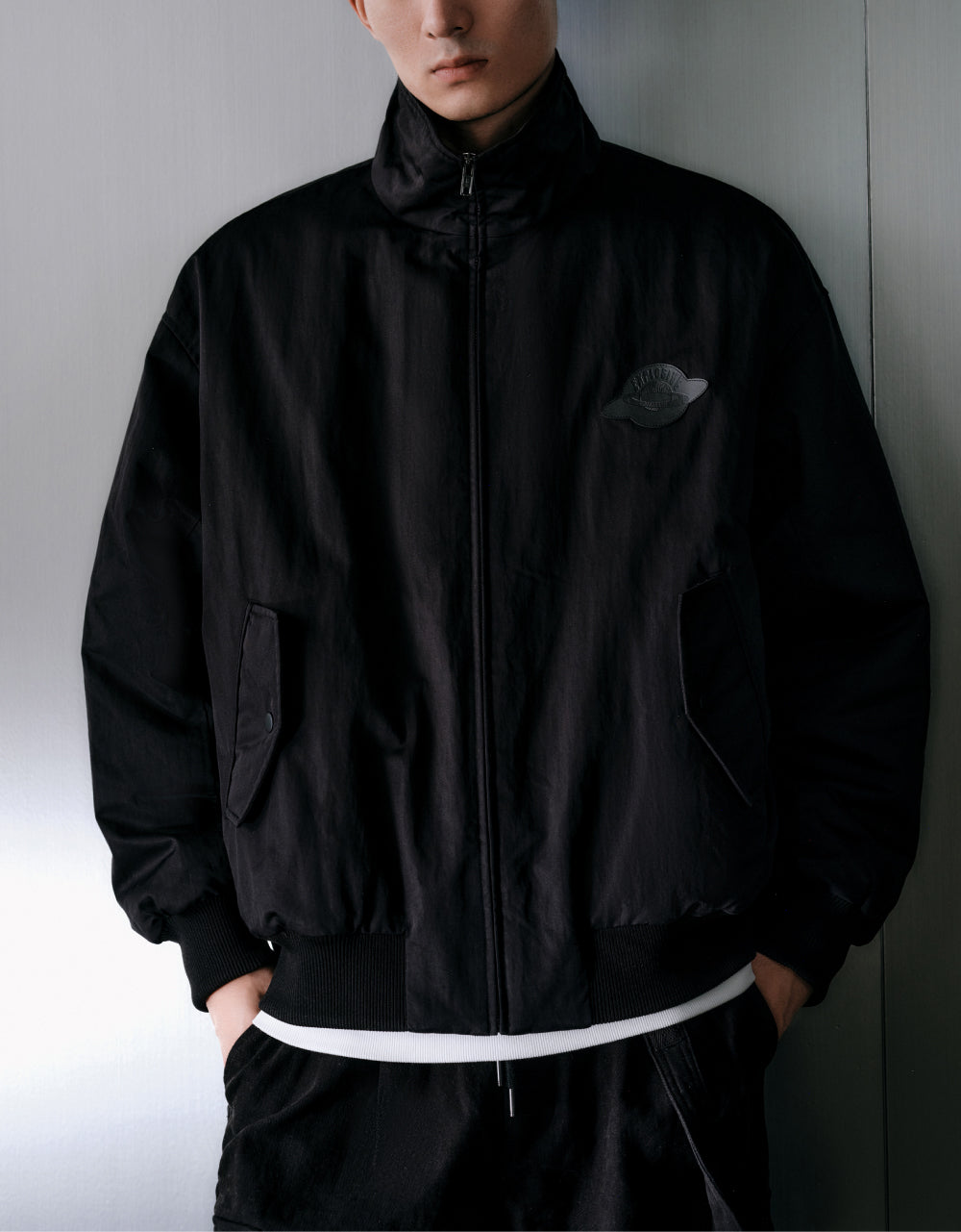 Back Printed Oversized Jacket
