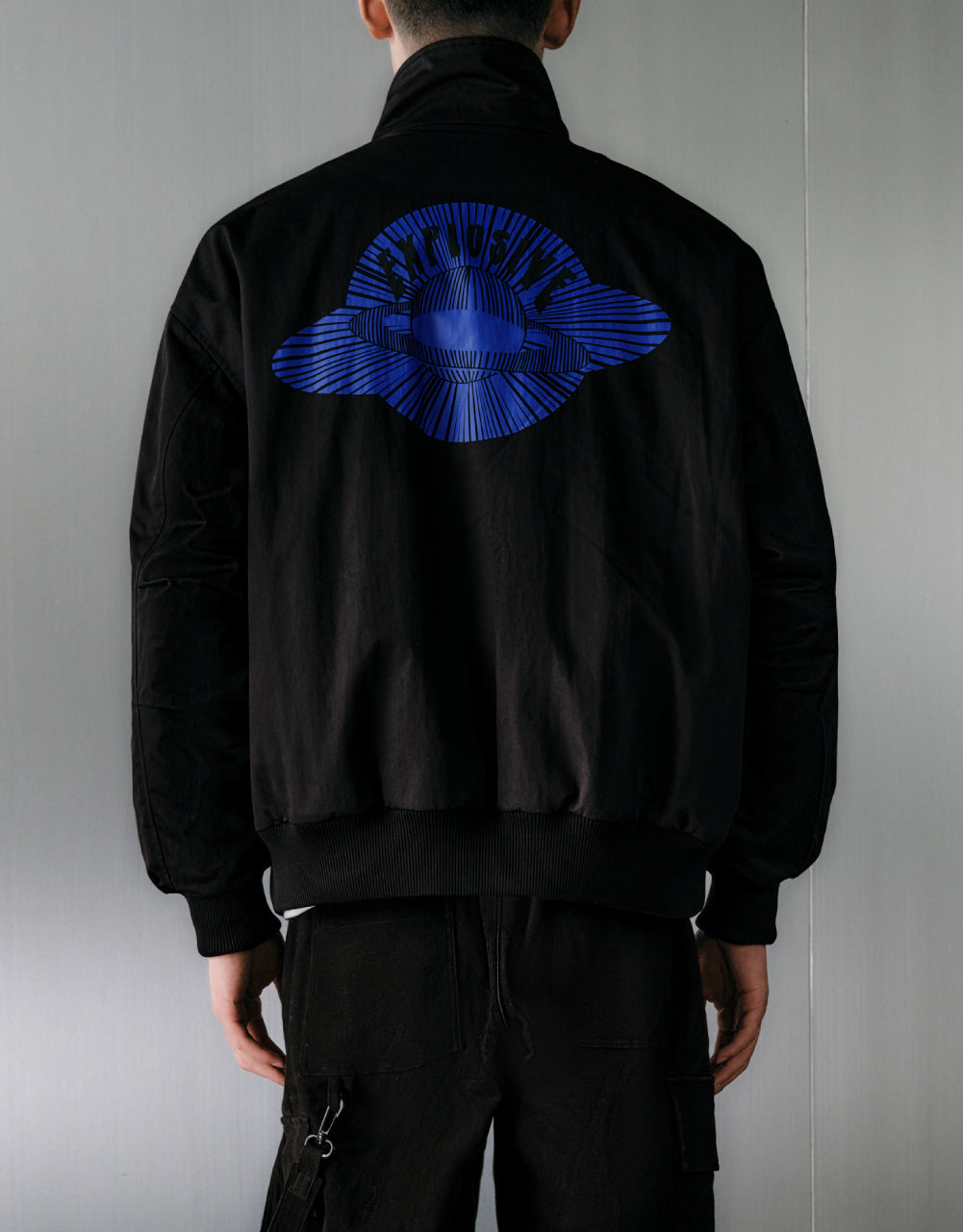Back Printed Oversized Jacket