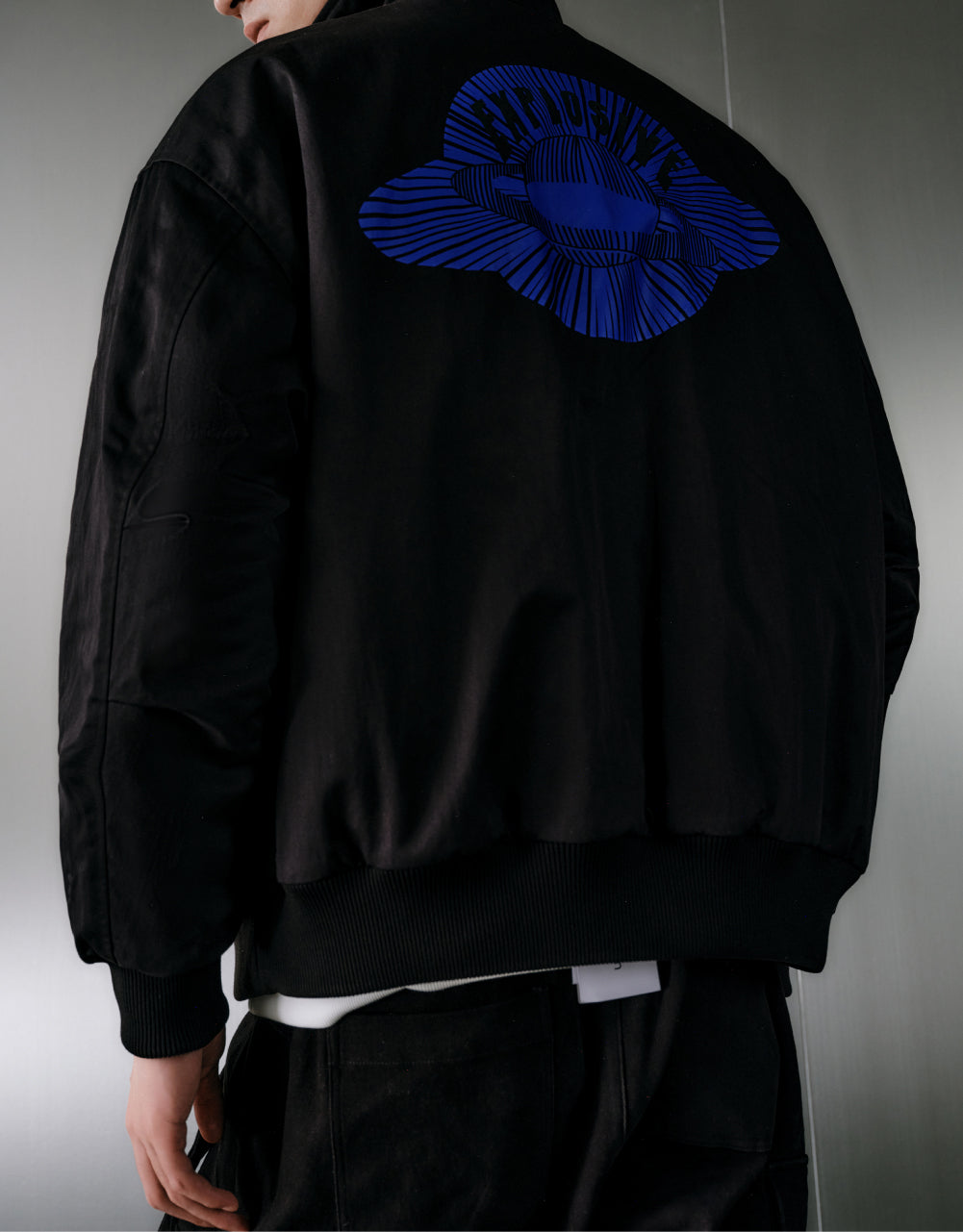 Back Printed Oversized Jacket