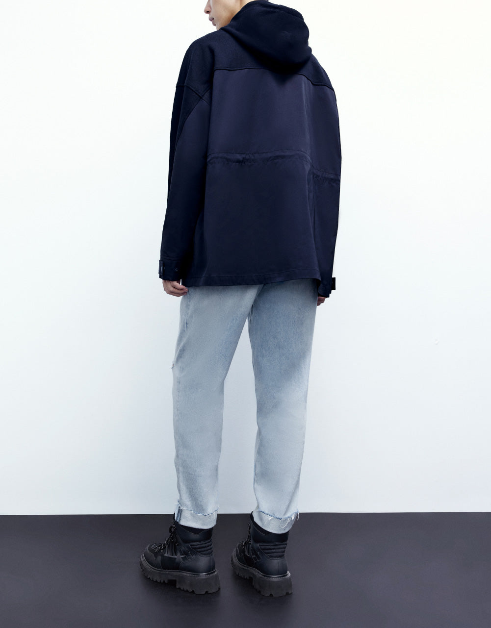 Drawstring Hooded Jacket