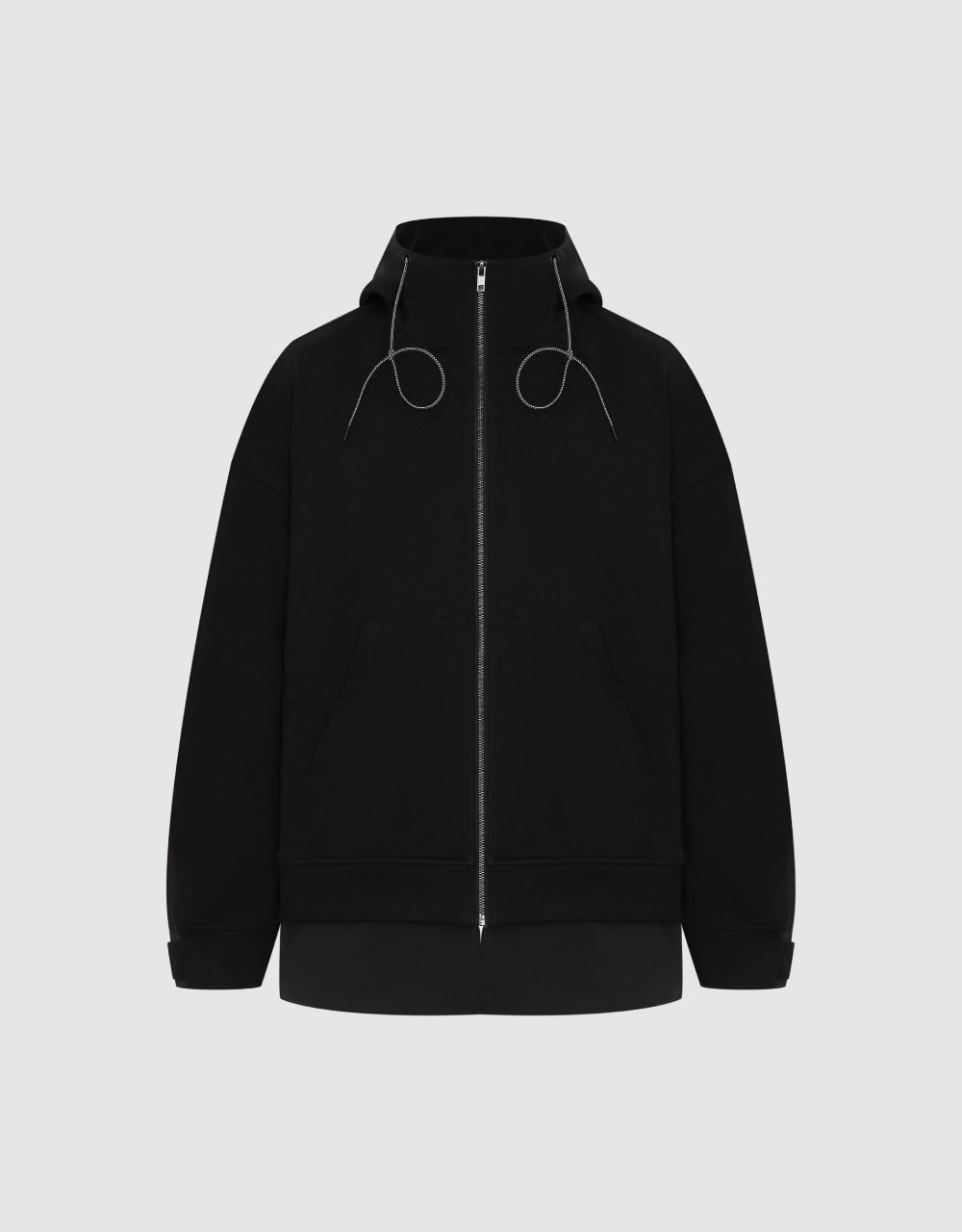 Drawstring Hooded Jacket