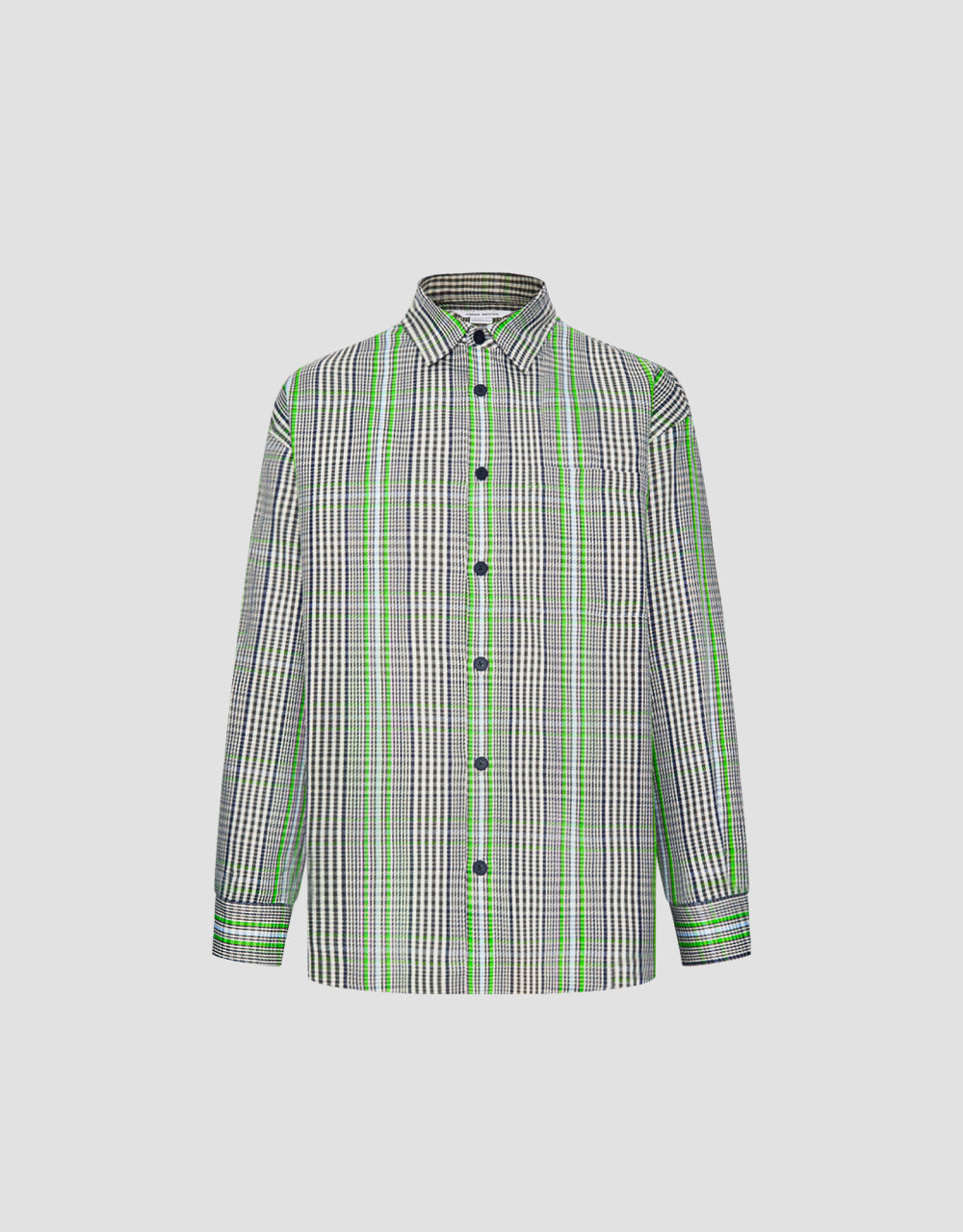 Checkerboard Oversized Shirt