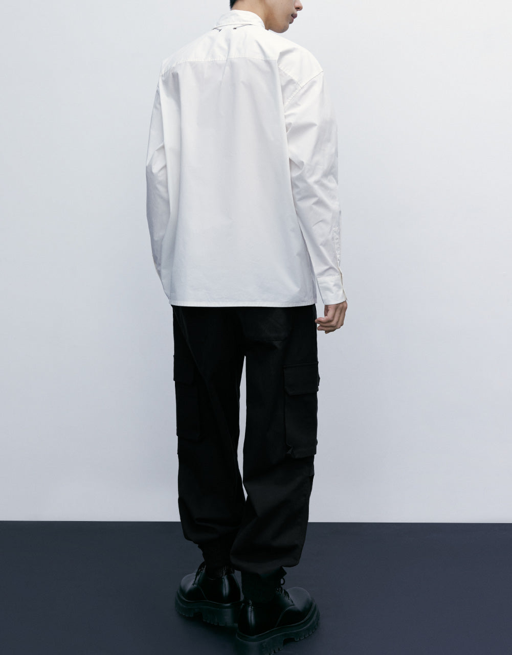 Button Up Shirt With Necklace