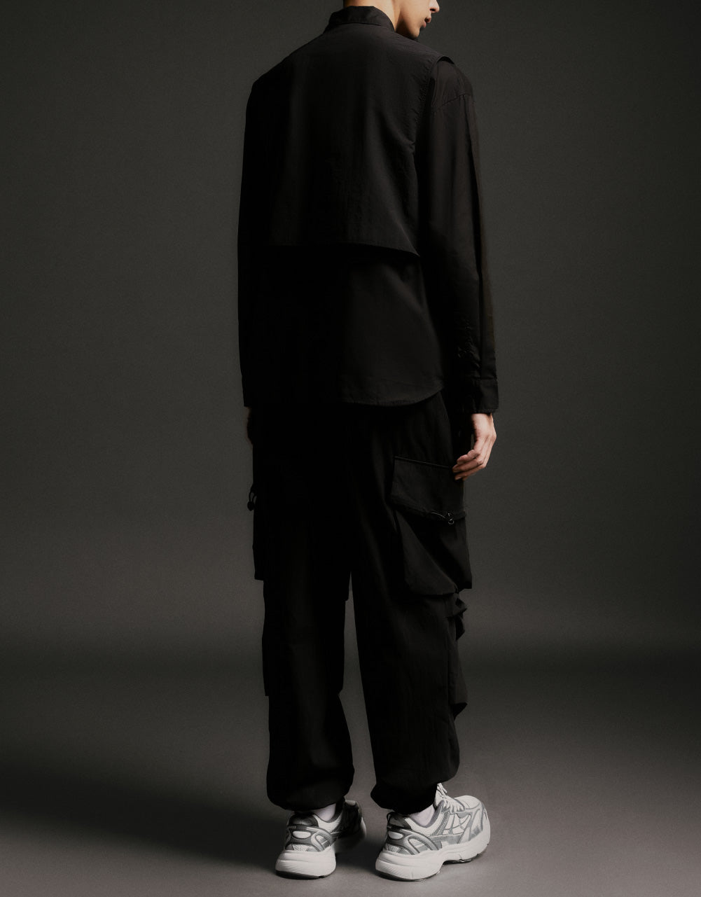 2 In 1 Drop Shoulder Shirt