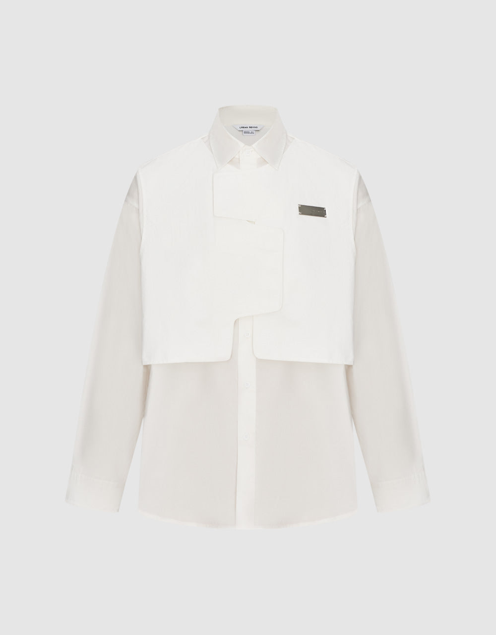 2 In 1 Drop Shoulder Shirt