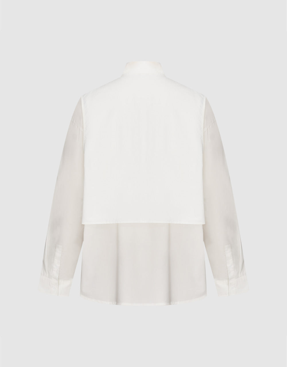 2 In 1 Drop Shoulder Shirt