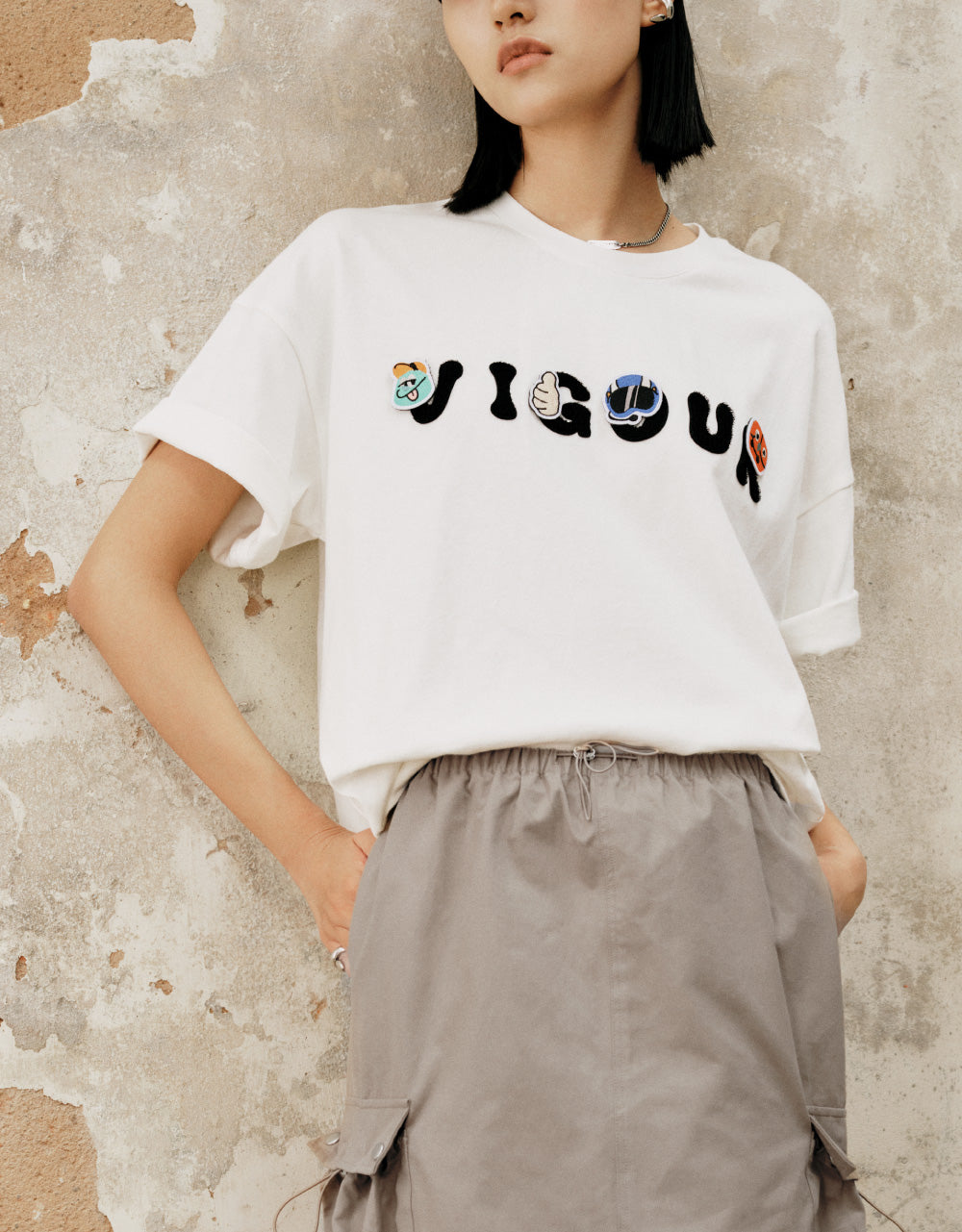 Letter Printed T-Shirt