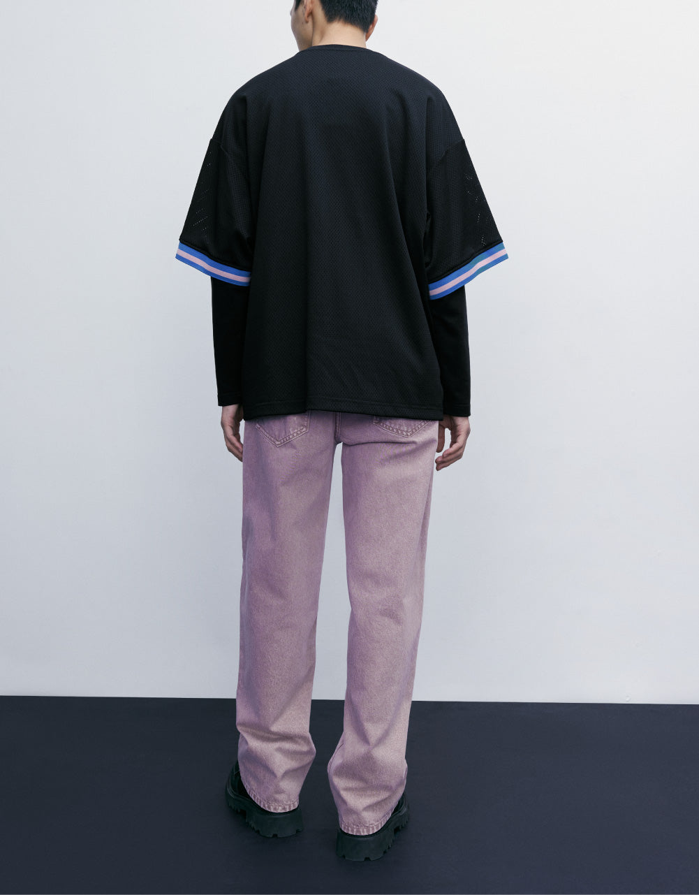 2 In 1 Crew Neck T-Shirt