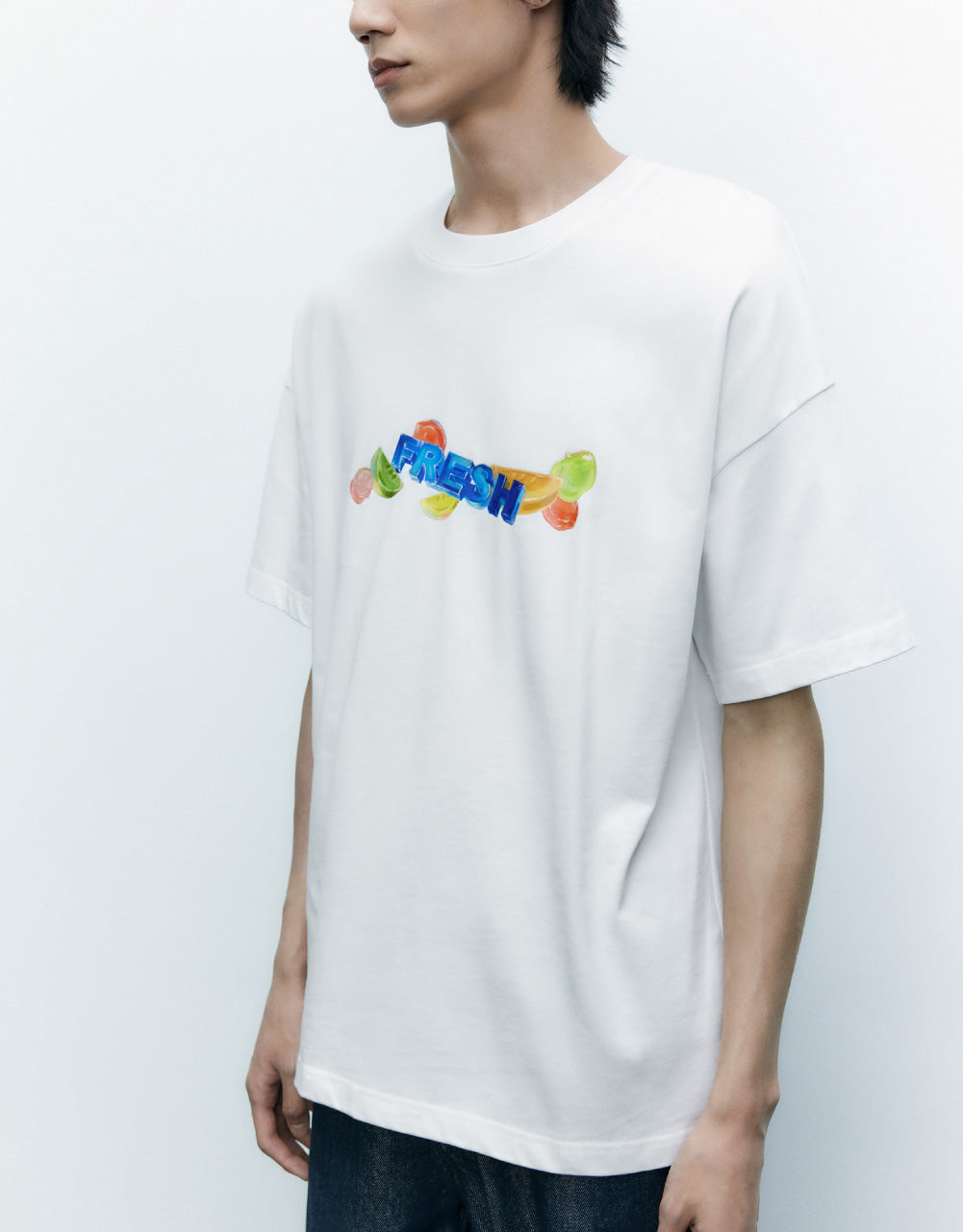 Printed Crew Neck T-Shirt