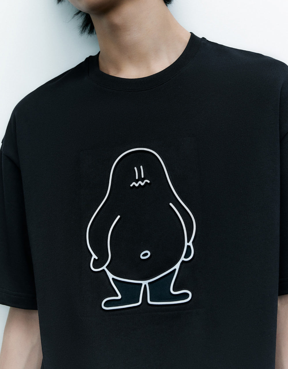 Cartoon Printed Loose T-Shirt