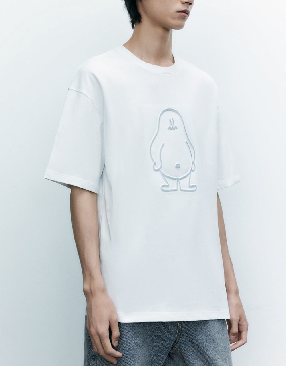 Cartoon Printed Loose T-Shirt