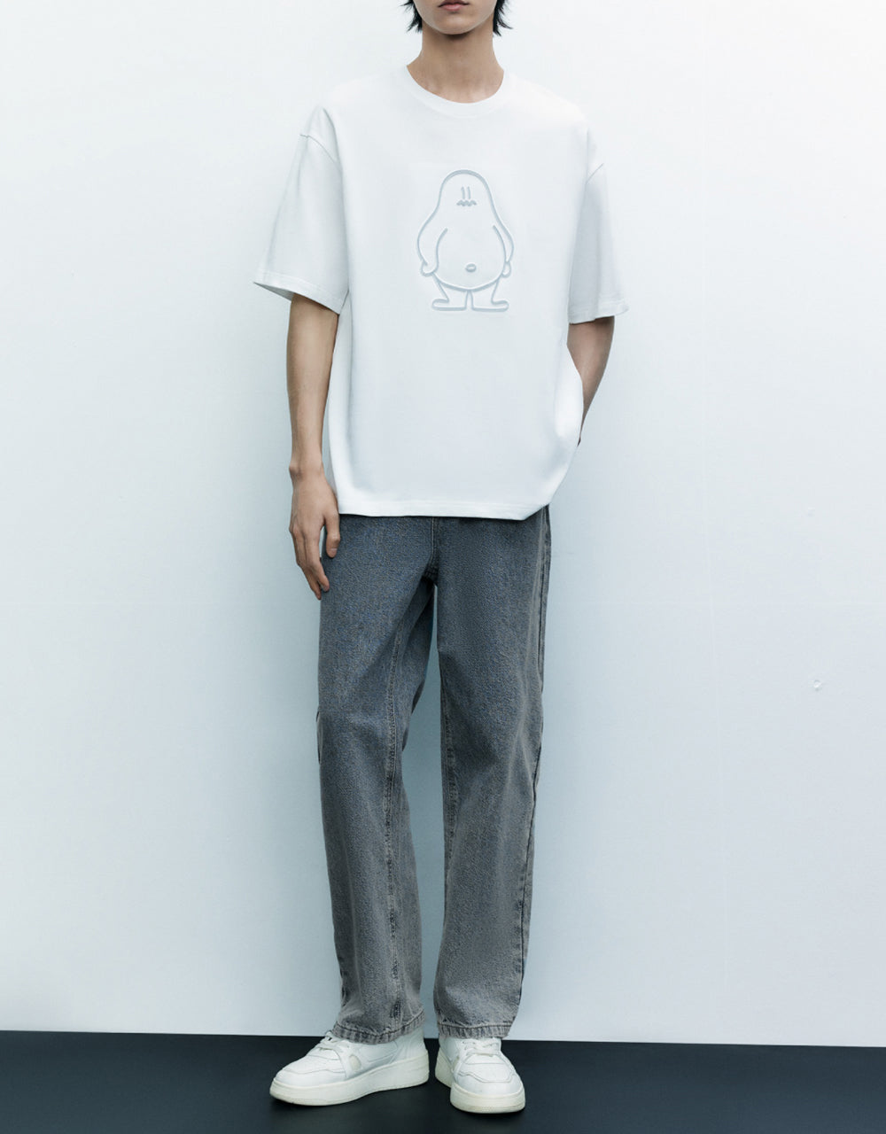 Cartoon Printed Loose T-Shirt