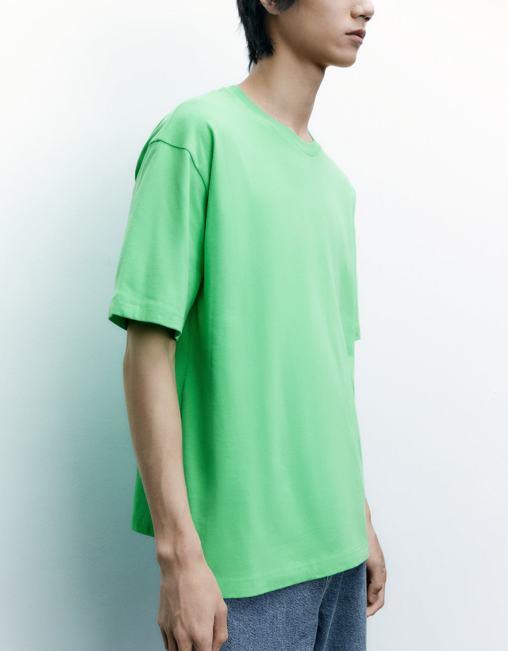 Bottle Printed Crew Neck T-Shirt