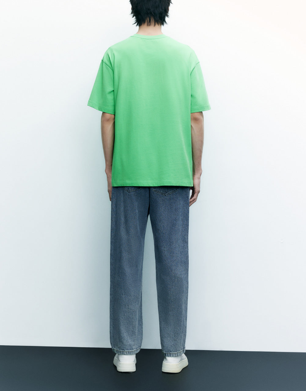 Bottle Printed Crew Neck T-Shirt