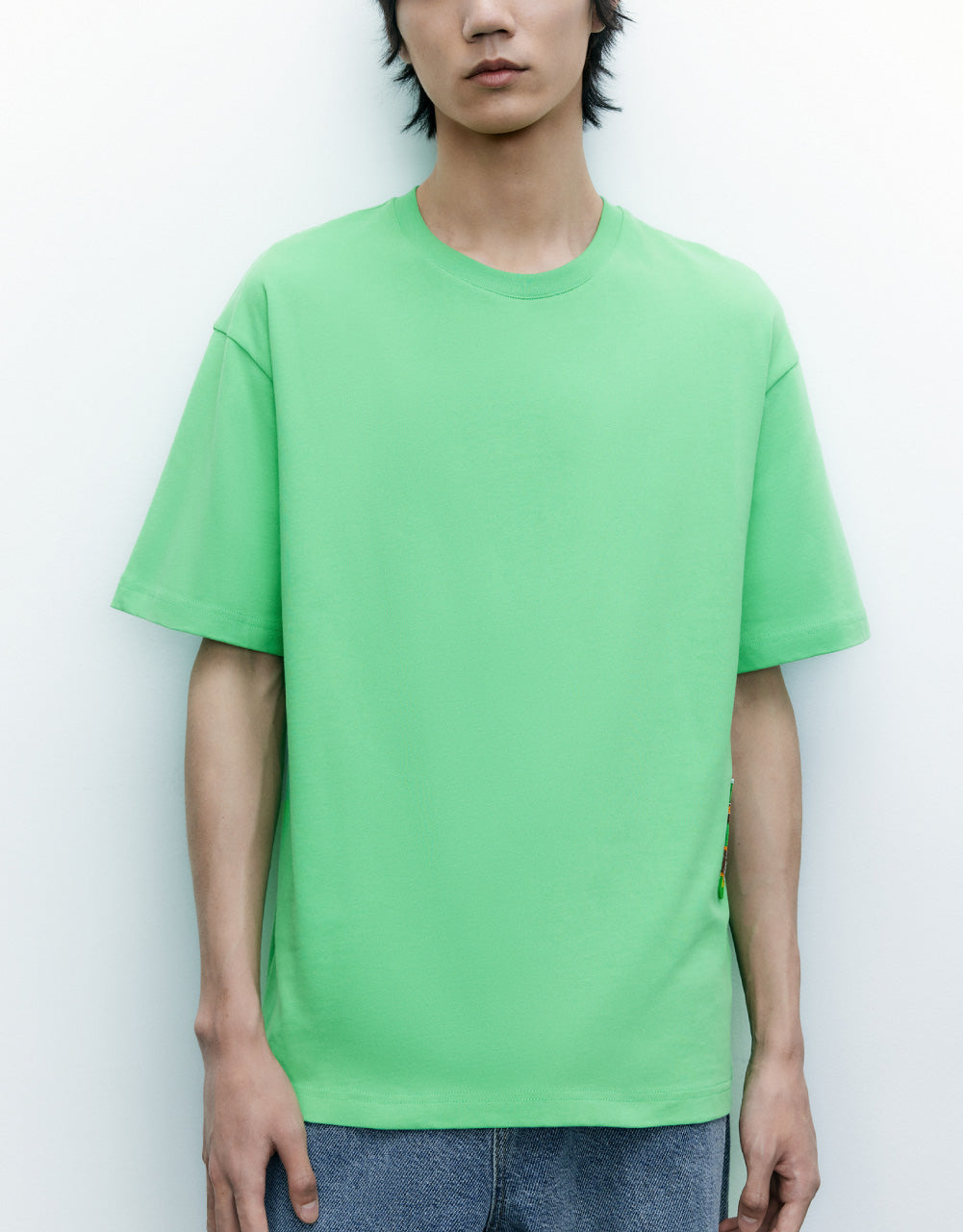 Bottle Printed Crew Neck T-Shirt