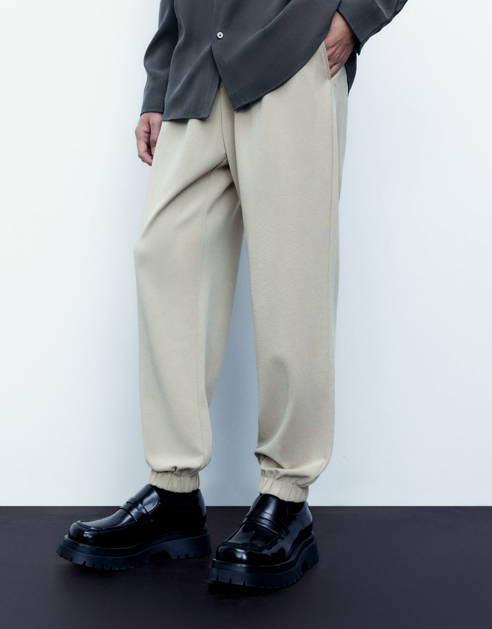 Cross Printed Jogger Pants