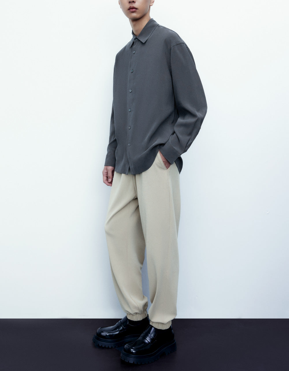 Cross Printed Jogger Pants