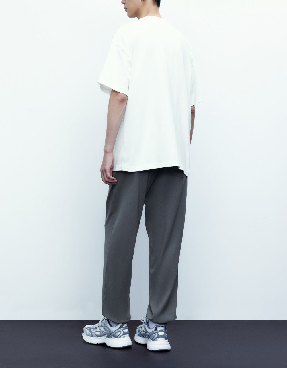 Drawstring Hem Knitted Jogger Pants