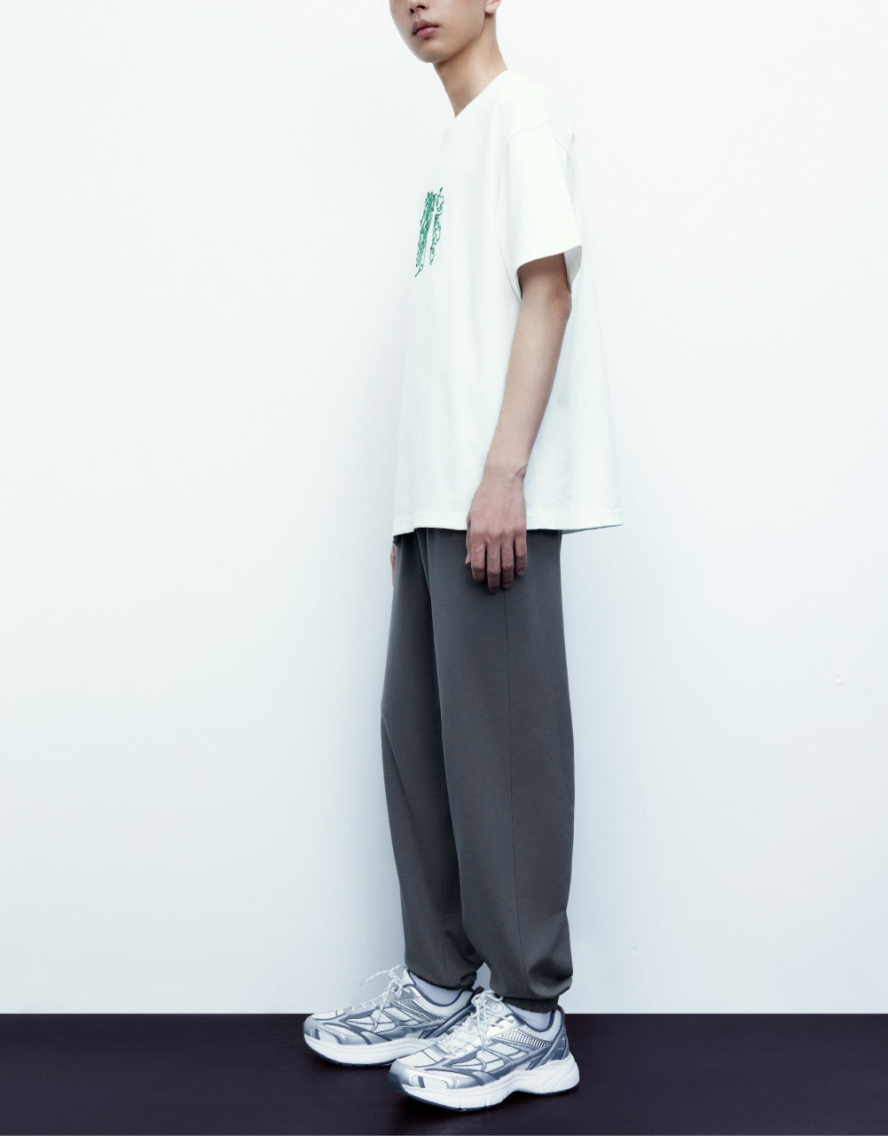 Drawstring Hem Knitted Jogger Pants