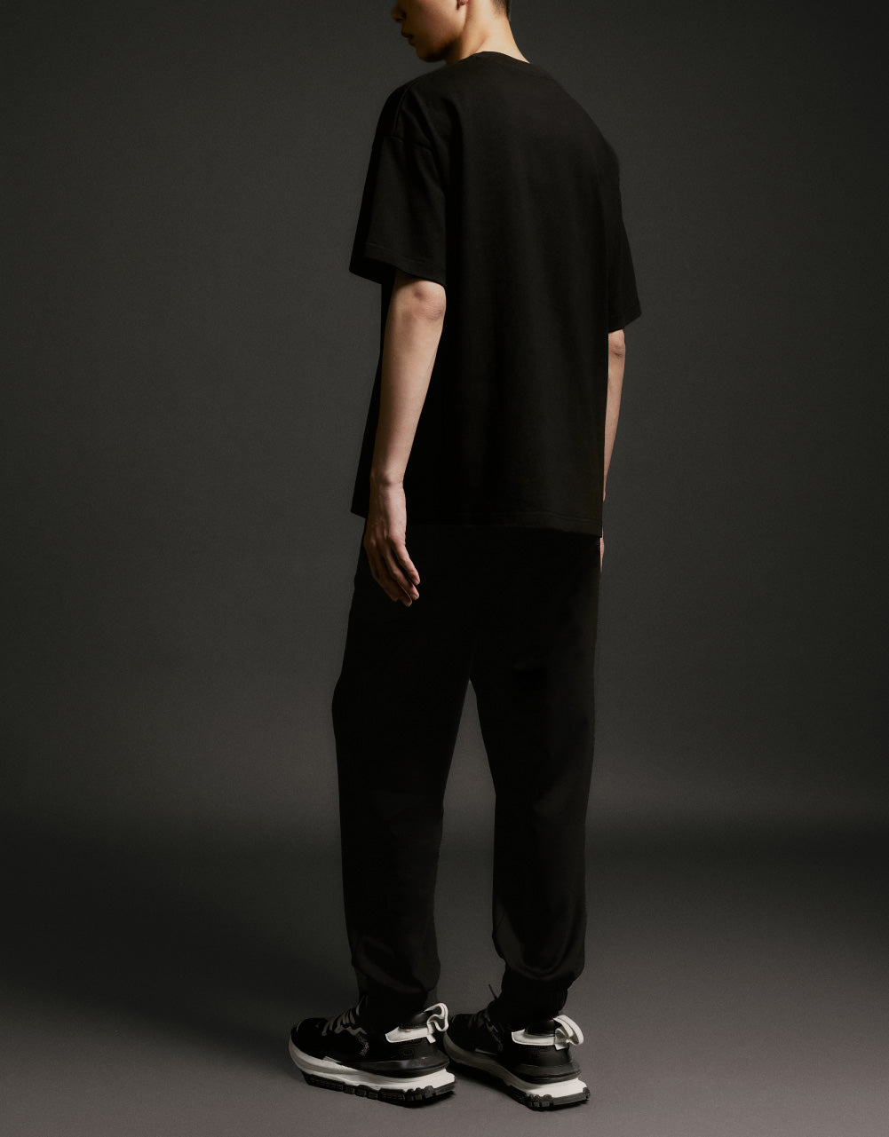 Drawstring Hem Knitted Jogger Pants