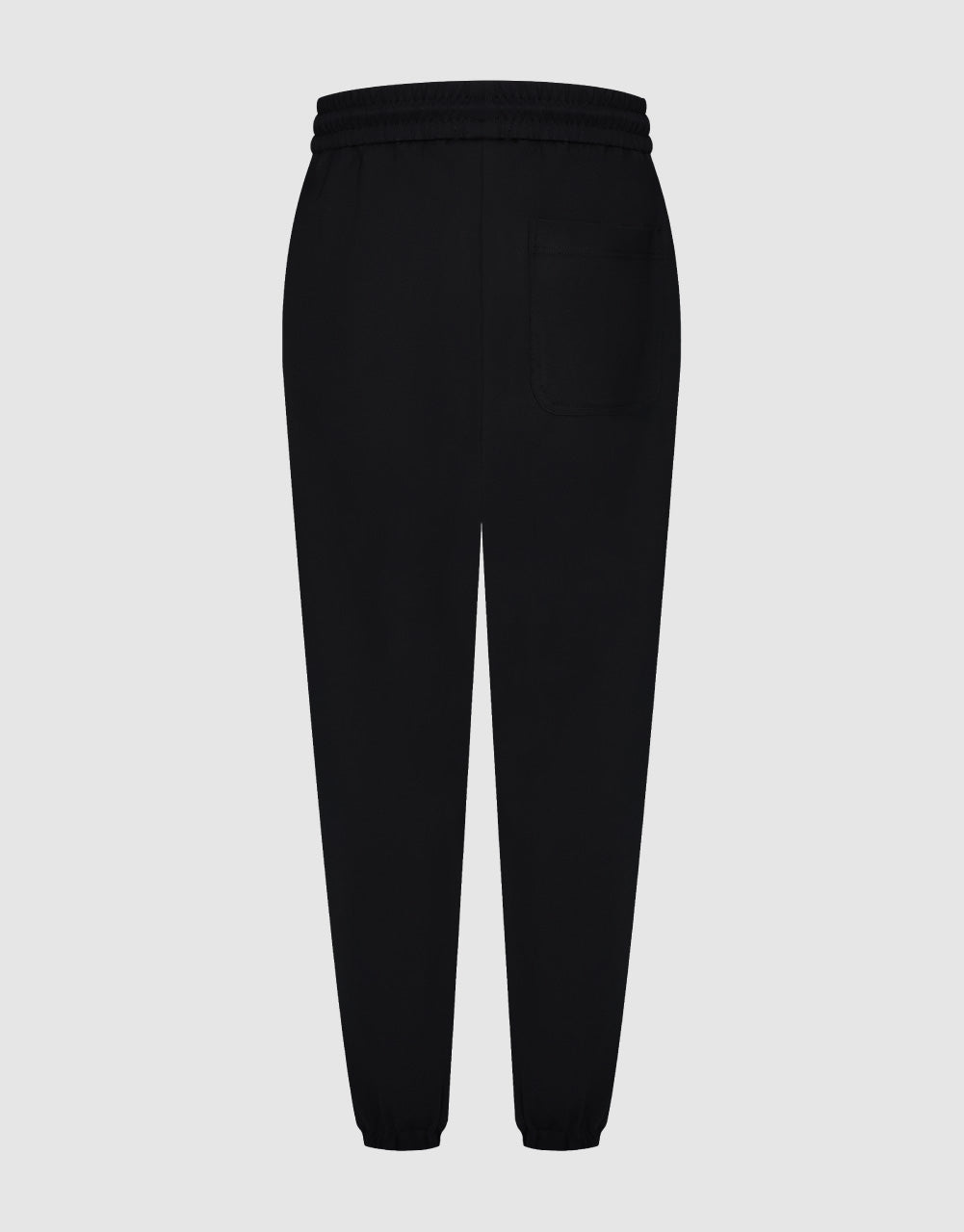 Drawstring Hem Knitted Jogger Pants