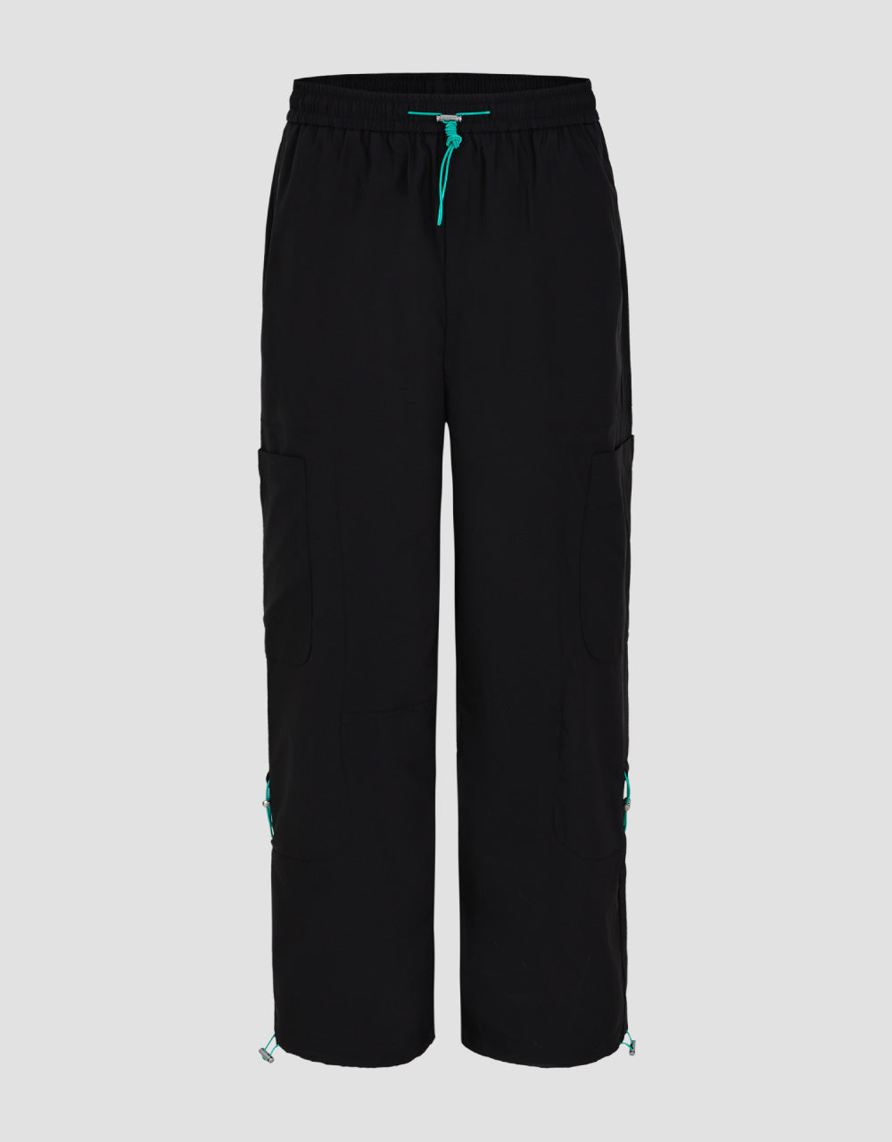 Drawstring Straight Pants