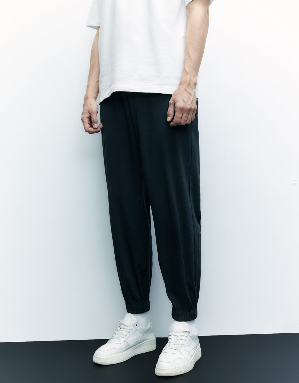 Drawstring Hem Jogger Pants