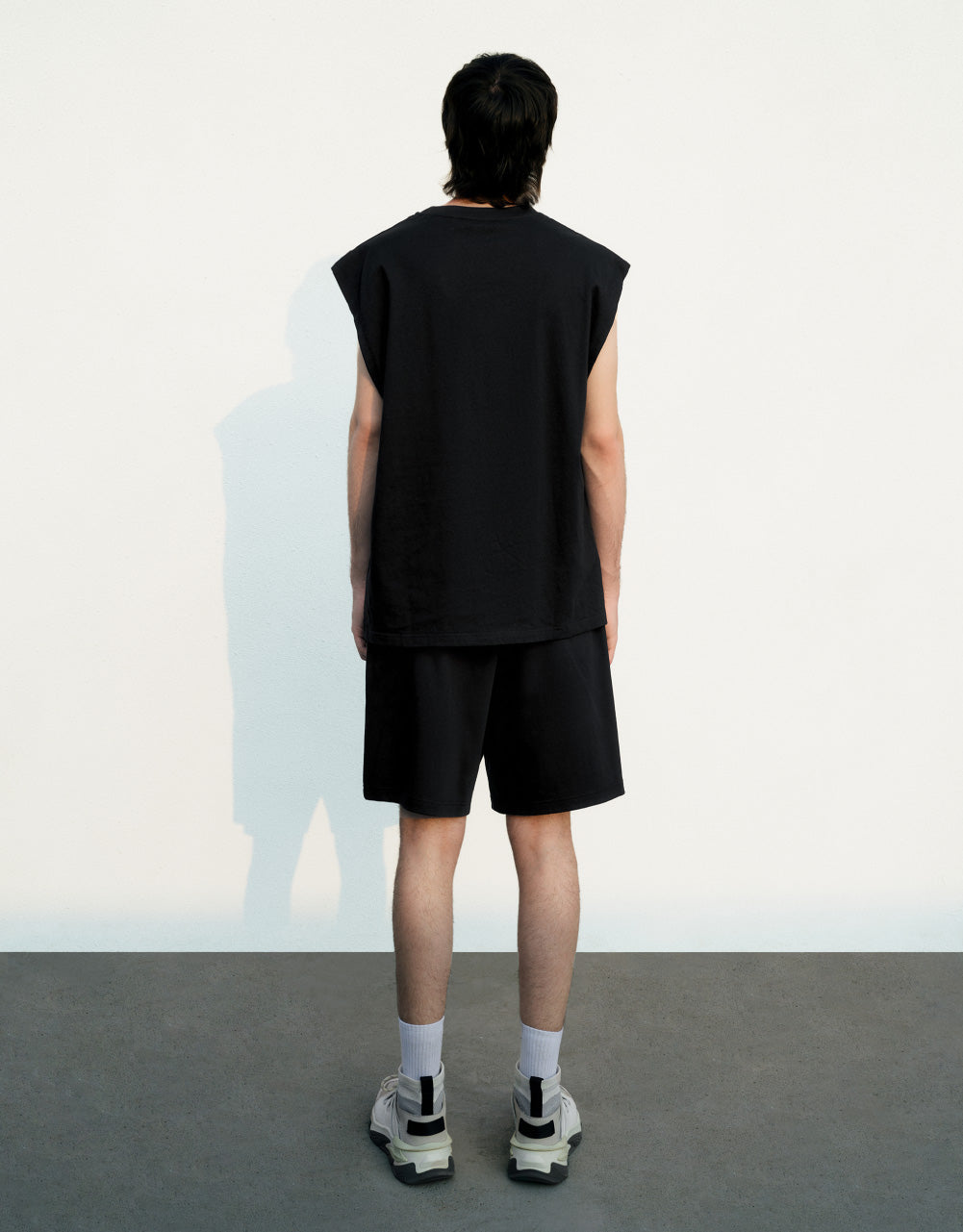 Drawstring Hem Knitted Shorts
