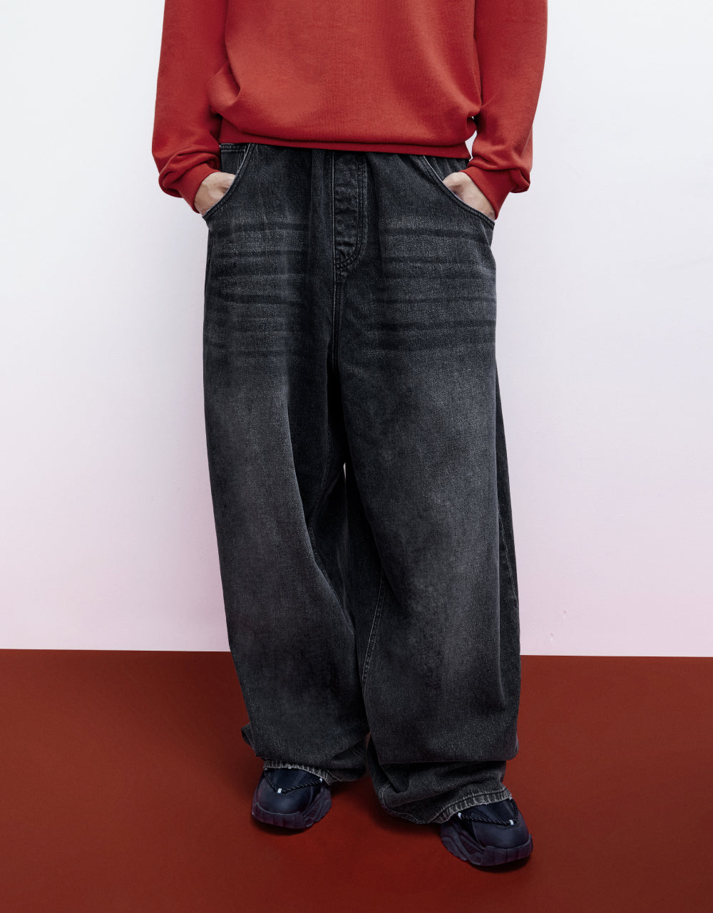 Wide Leg Oversized Jeans