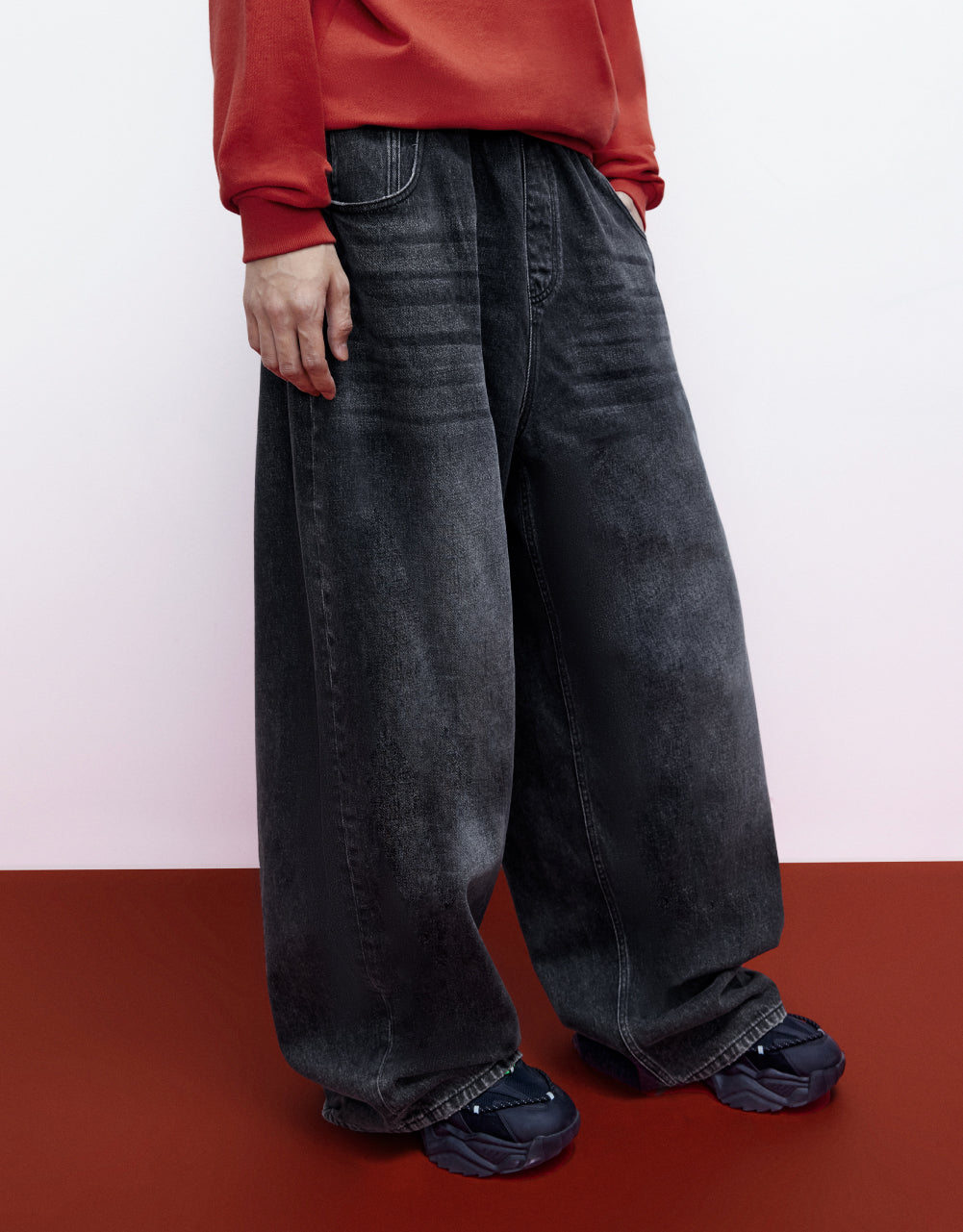 Wide Leg Oversized Jeans