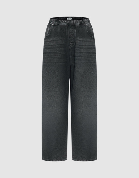 Wide Leg Oversized Jeans