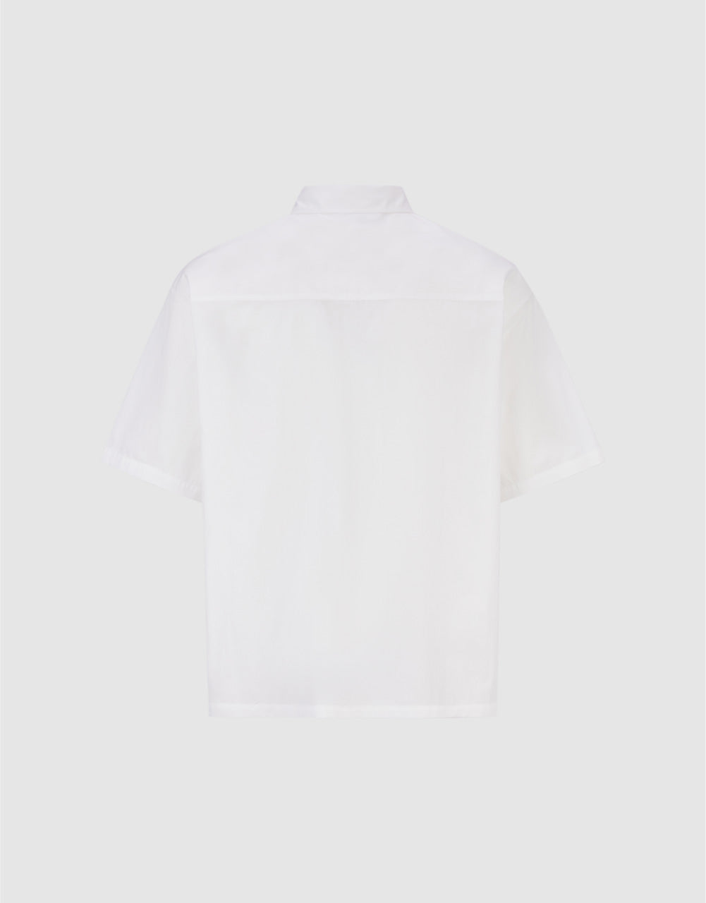 Barcode Detail Denim Shirt