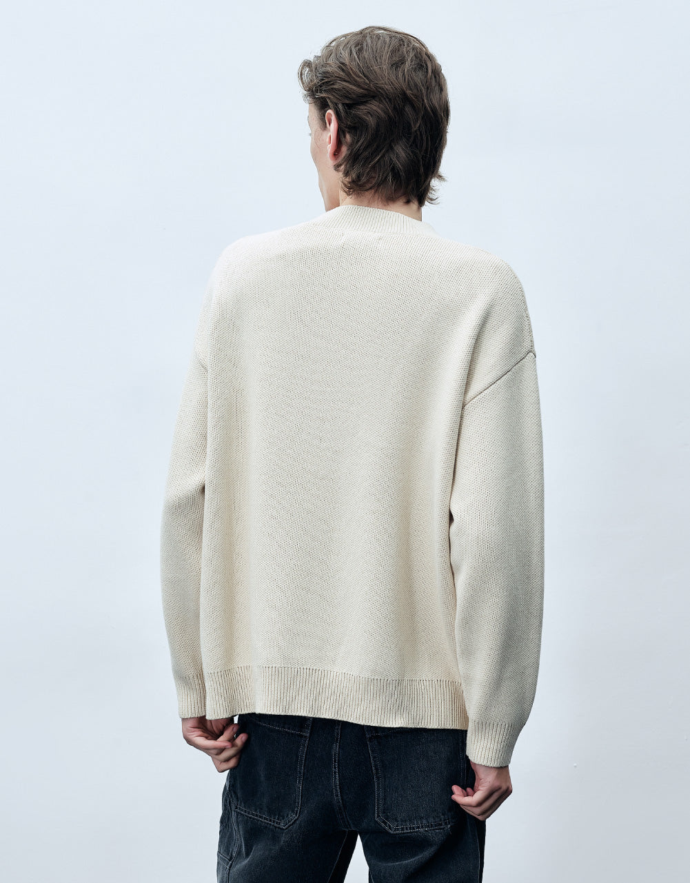 Heart Print Knit T-Shirt