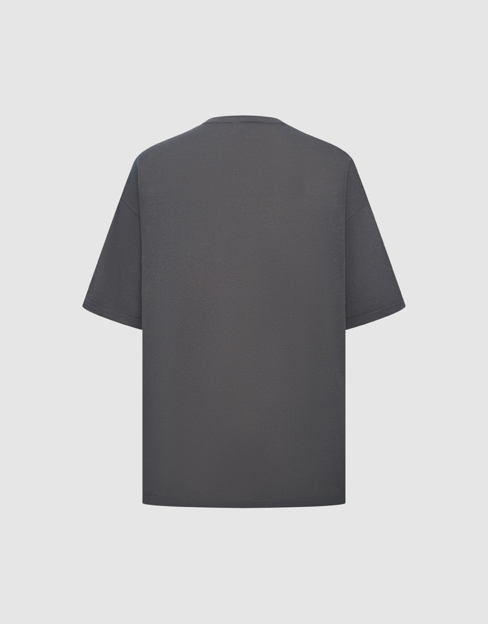 Crew Neck Knitted T-Shirt