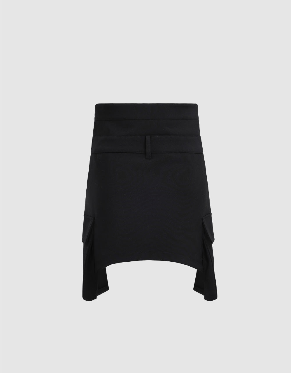 Flap Pocket Mini Skirt