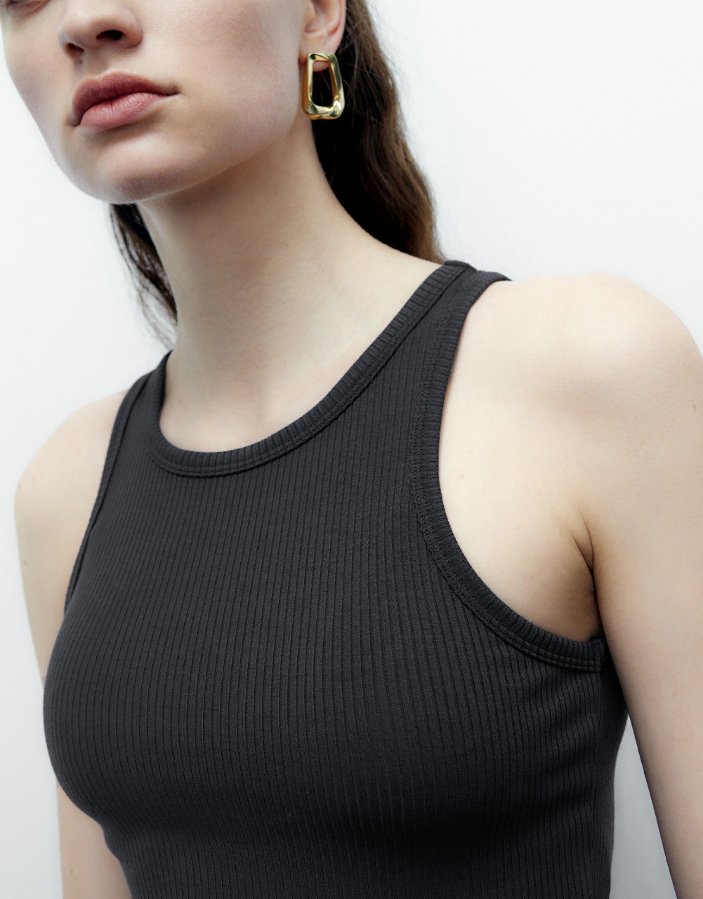 Basic Crew Neck Tank Top