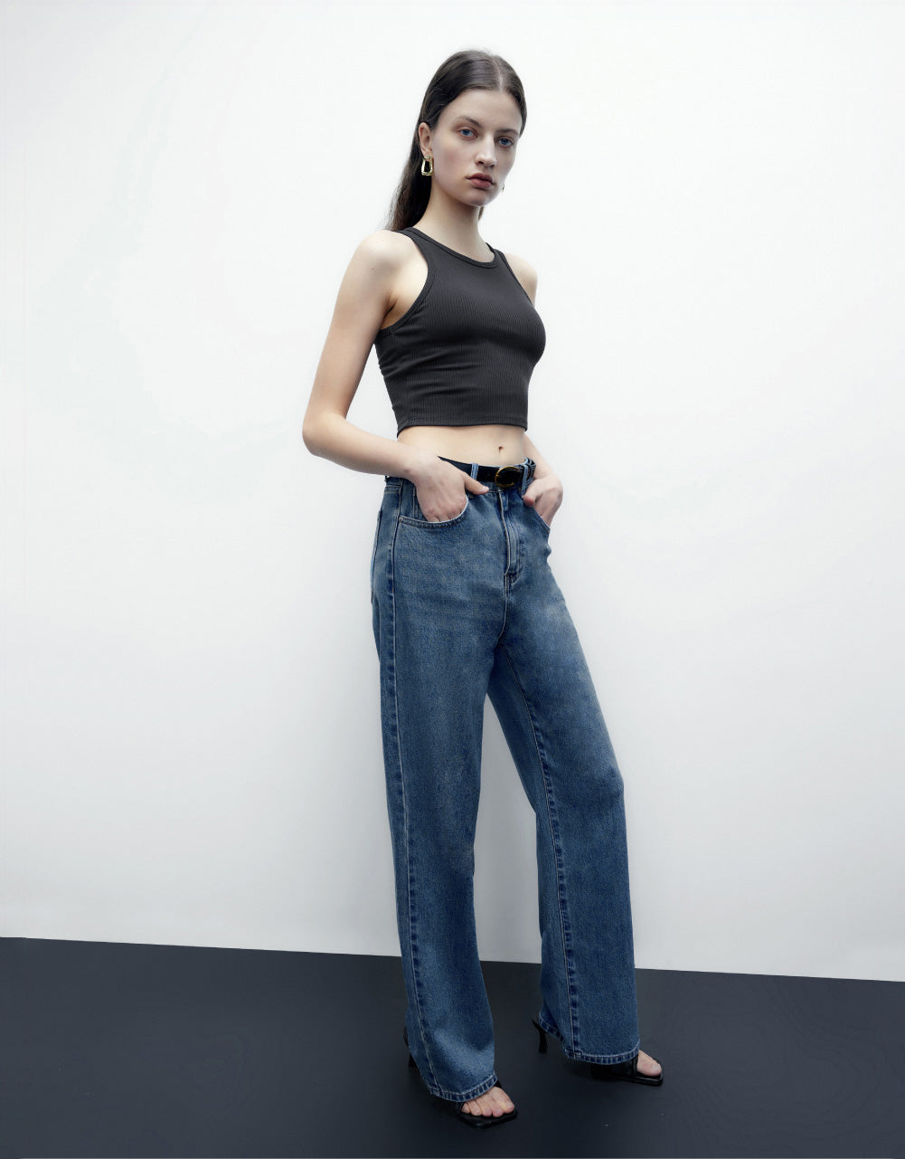 Basic Crew Neck Tank Top
