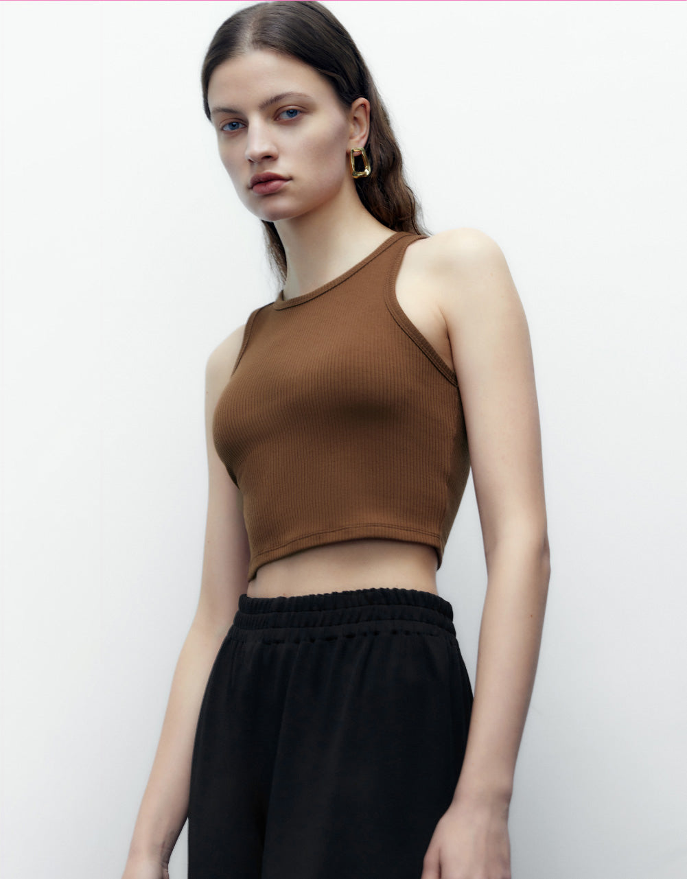 Basic Crew Neck Tank Top
