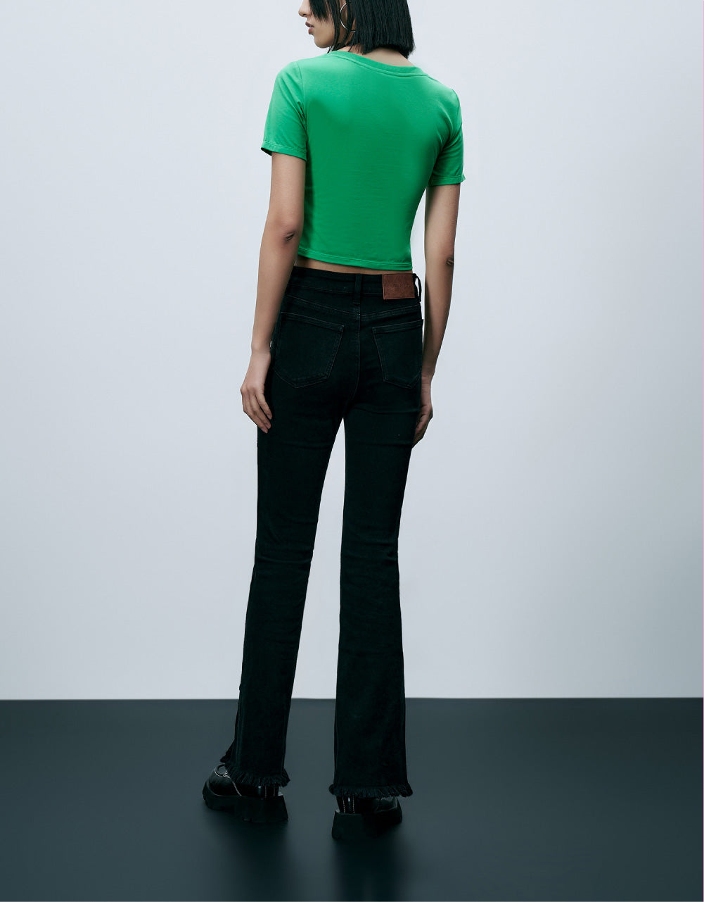 Basic U Neck T-Shirt