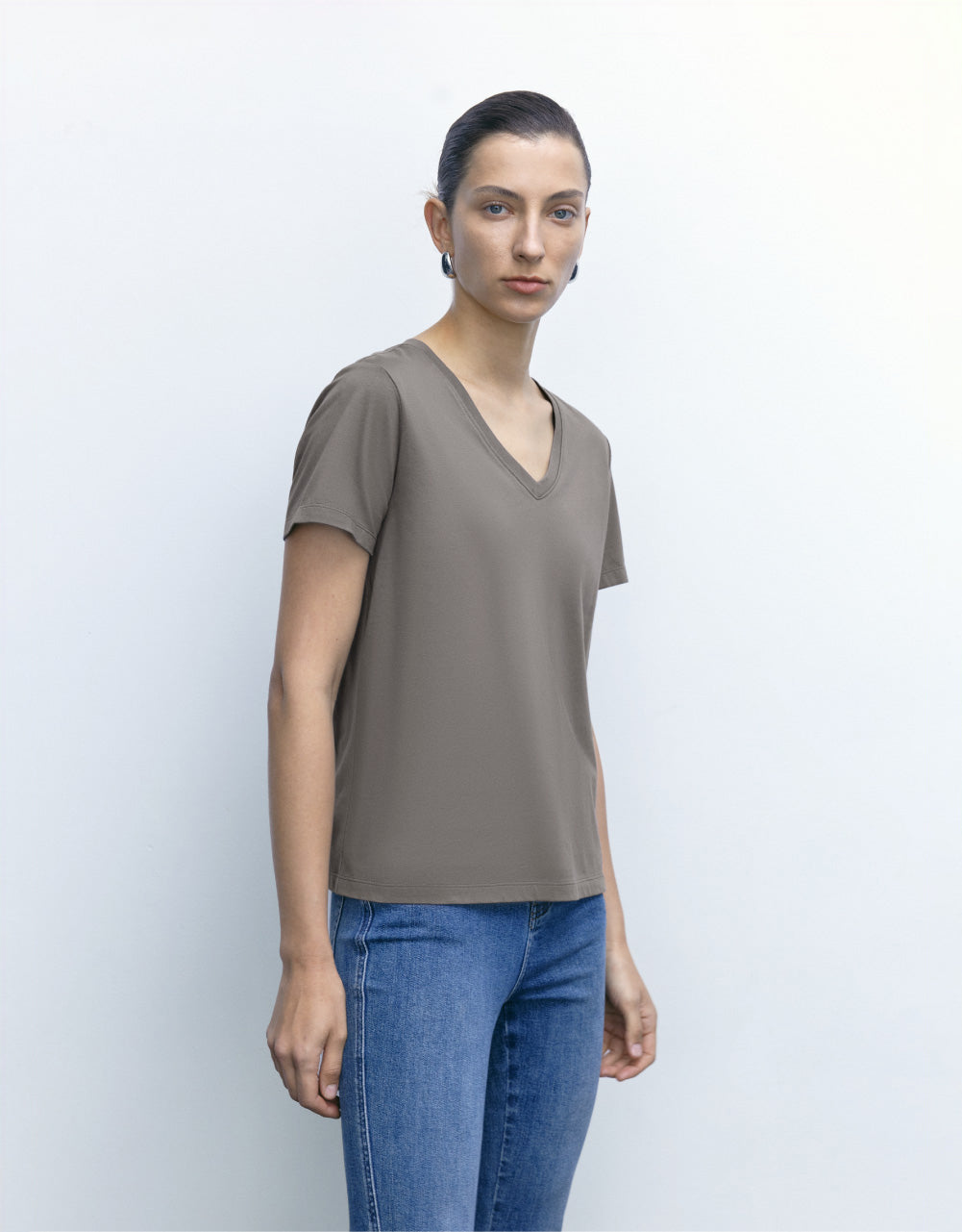 Basic V-Neck T-Shirt