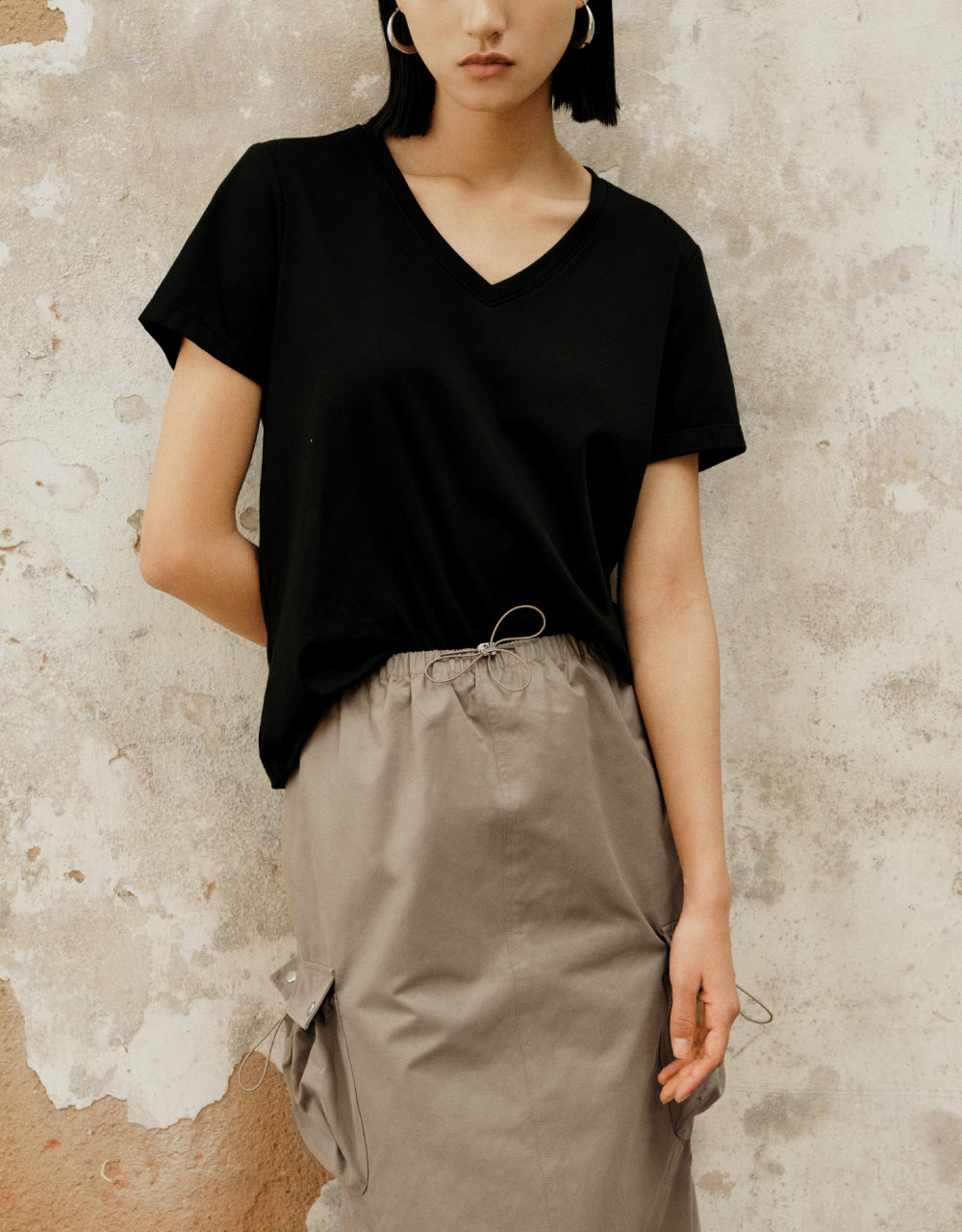 Basic V-Neck T-Shirt