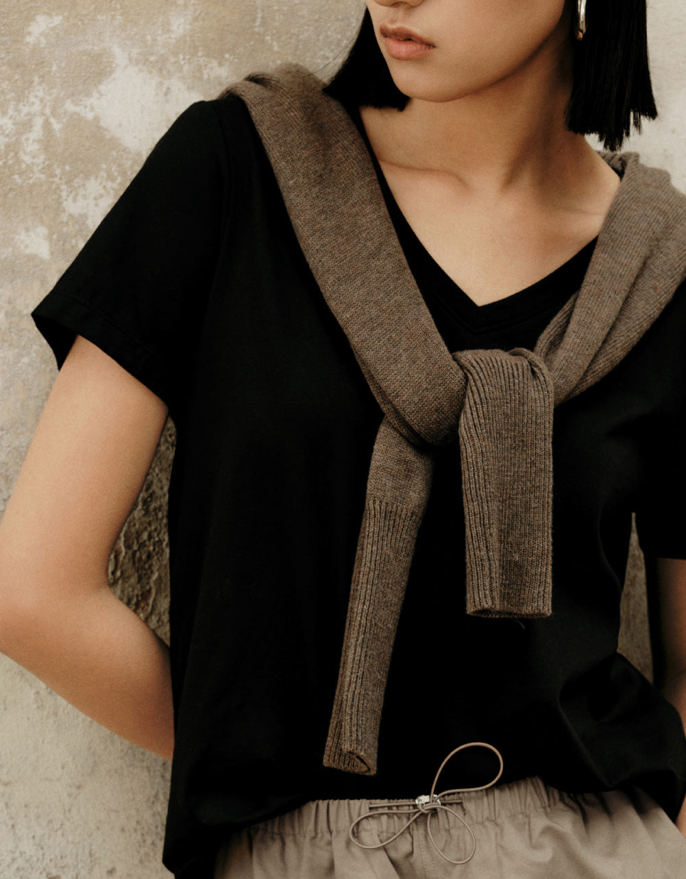 Basic V-Neck T-Shirt