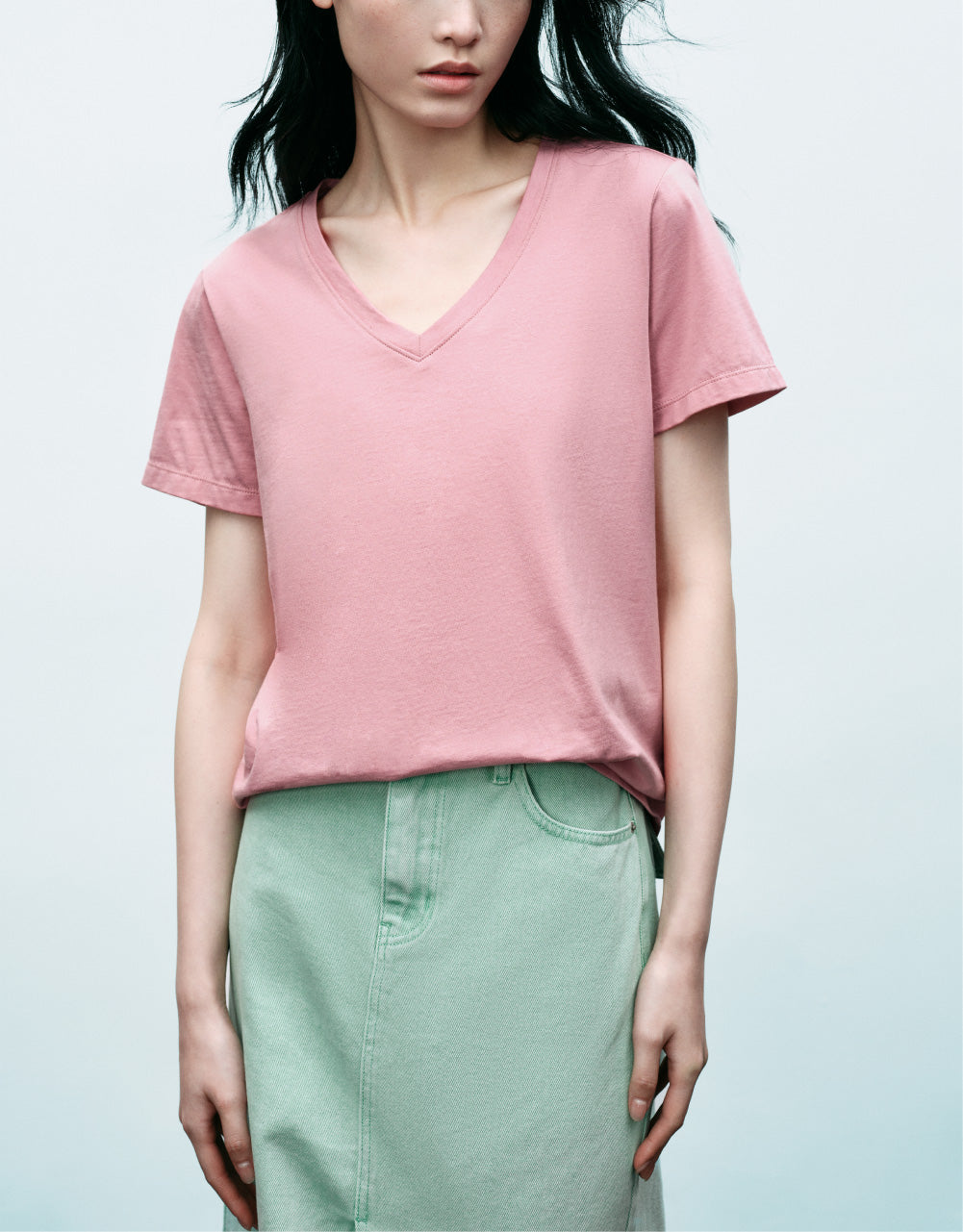 Basic V-Neck T-Shirt