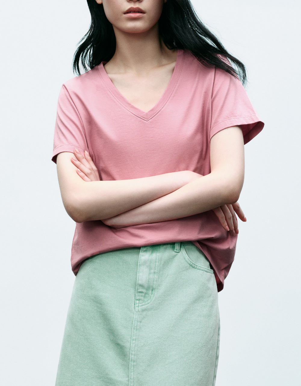 Basic V-Neck T-Shirt