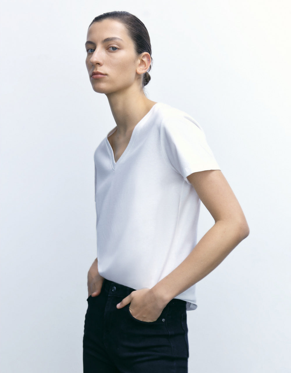 Basic V-Neck T-Shirt