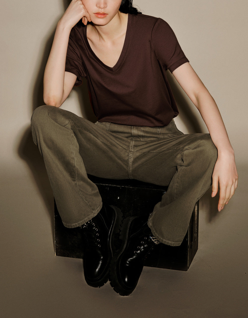 Basic V-Neck T-Shirt