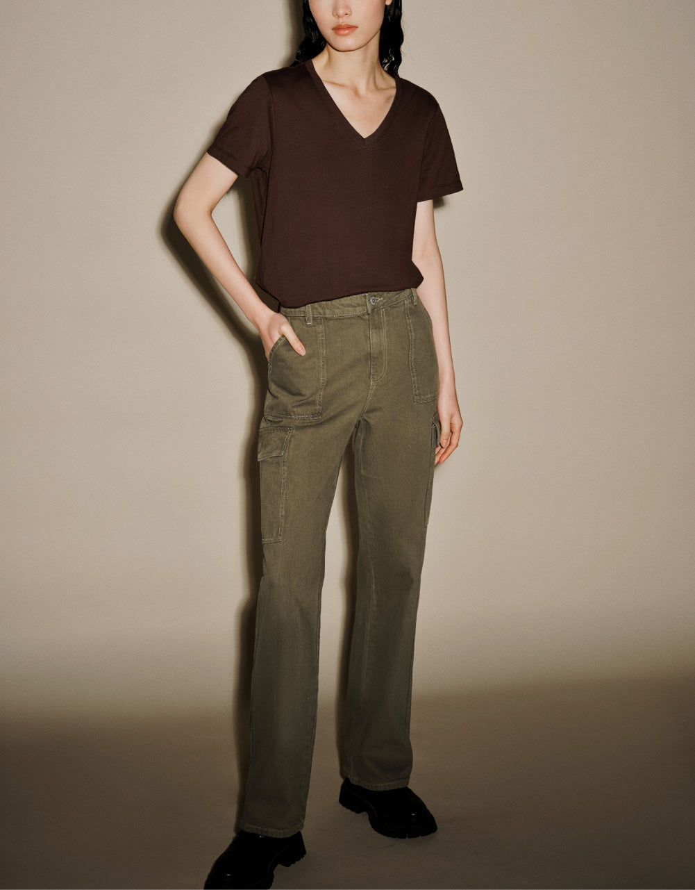 Basic V-Neck T-Shirt
