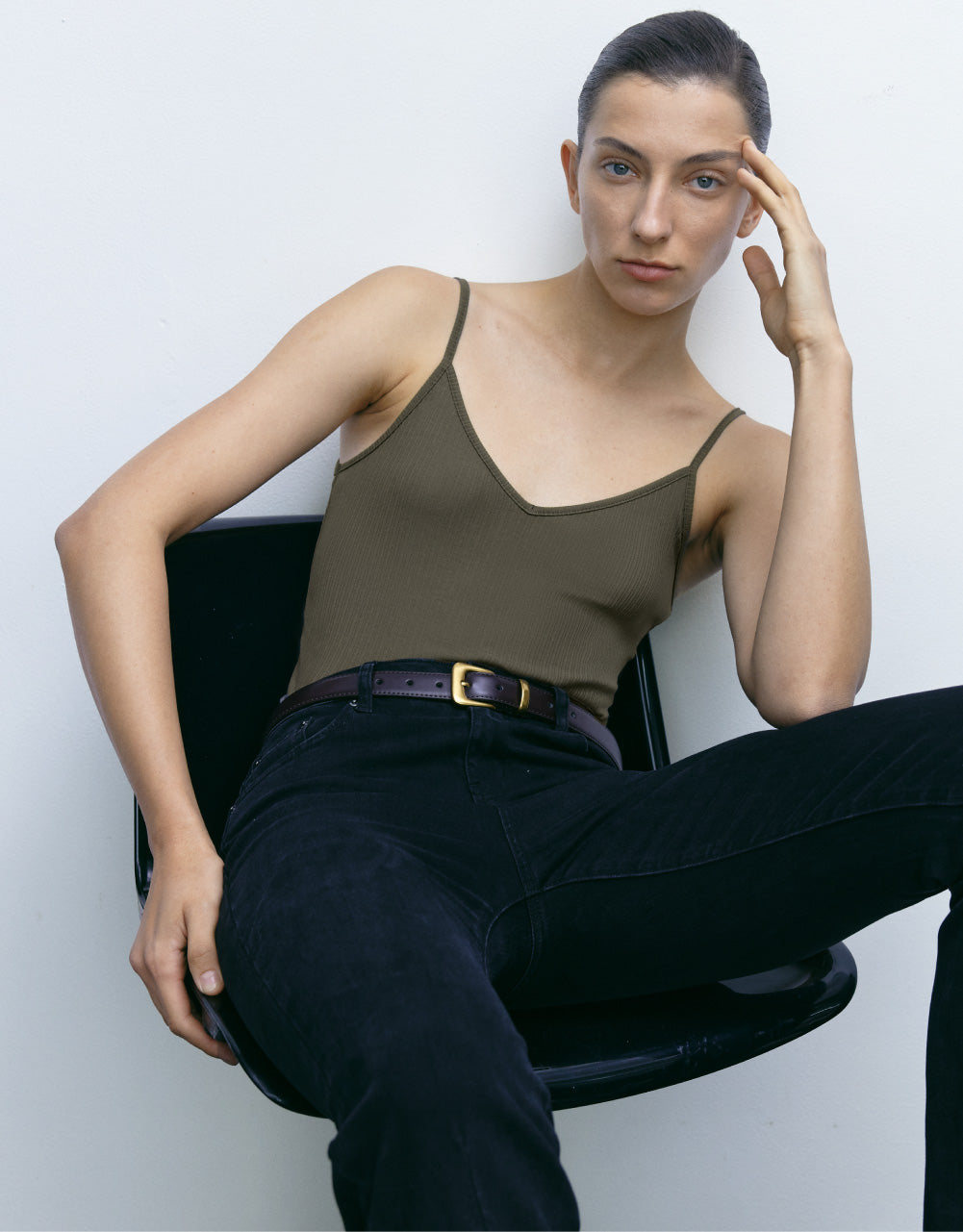 V-Neck Basic Tank Top